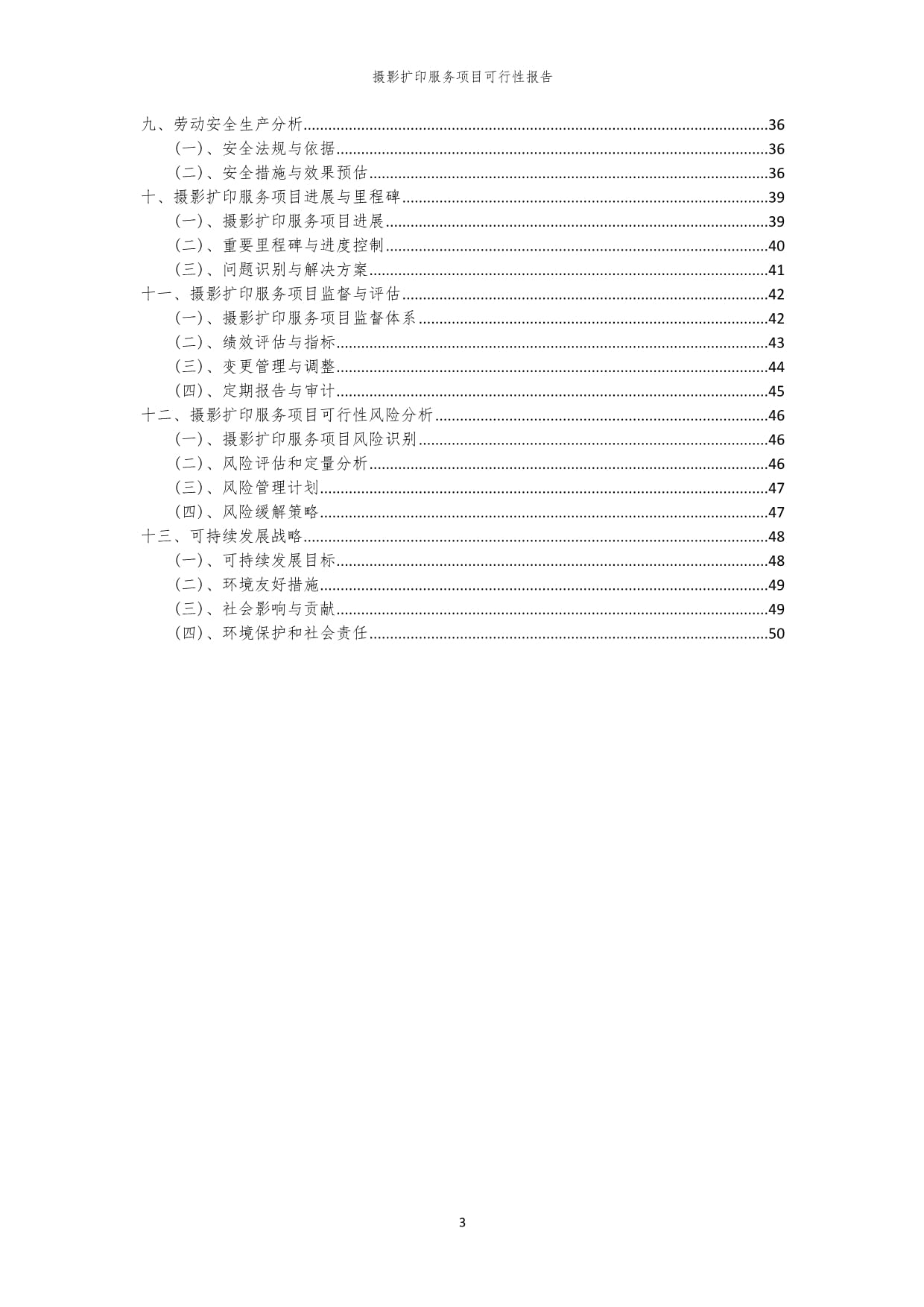 攝影擴(kuò)印服務(wù)項(xiàng)目可行性報(bào)告